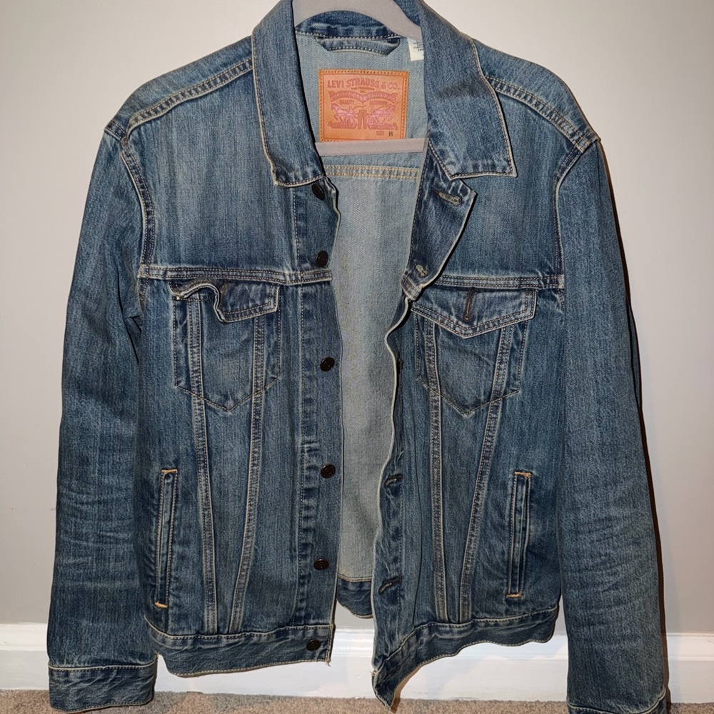 Levi's Light Blue Washed Denim Jacket